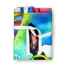 Boston Terrier Hippie Dawg Apron – Artist-Designed Kitchen, BBQ & Craft Apron