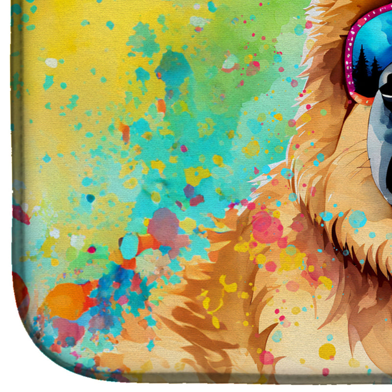 Chow Chow Hippie Dawg Dish Drying Mat