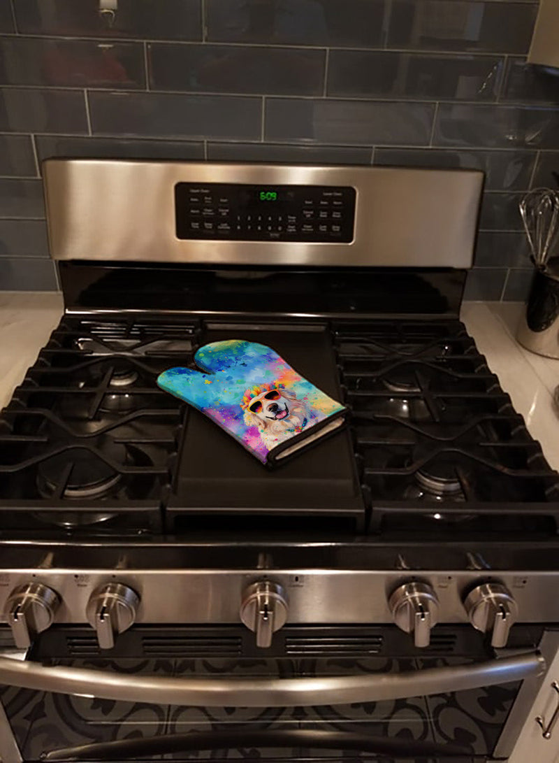 Great Pyrenees Hippie Dawg Oven Mitt
