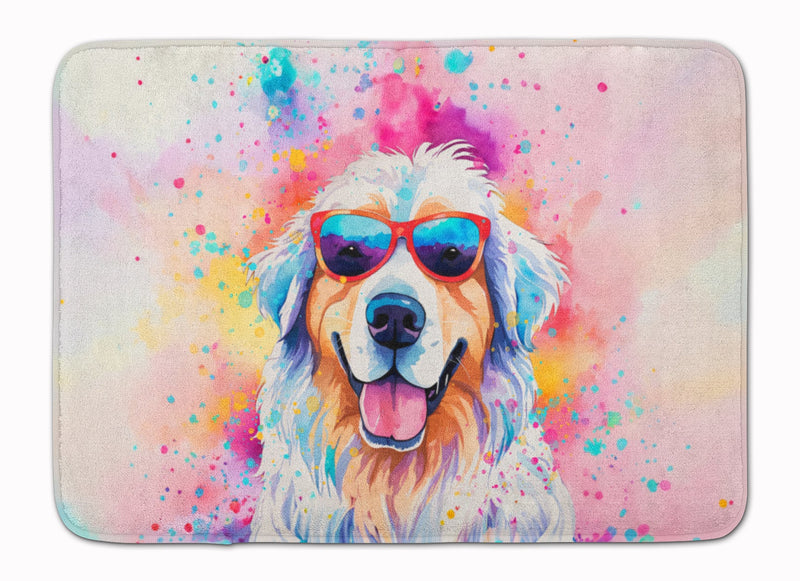 Great Pyrenees Hippie Dawg Memory Foam Kitchen Mat