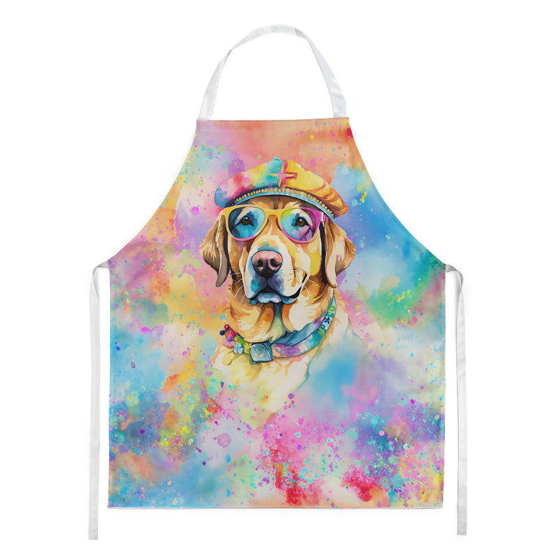 Yellow Labrador Hippie Dawg Apron