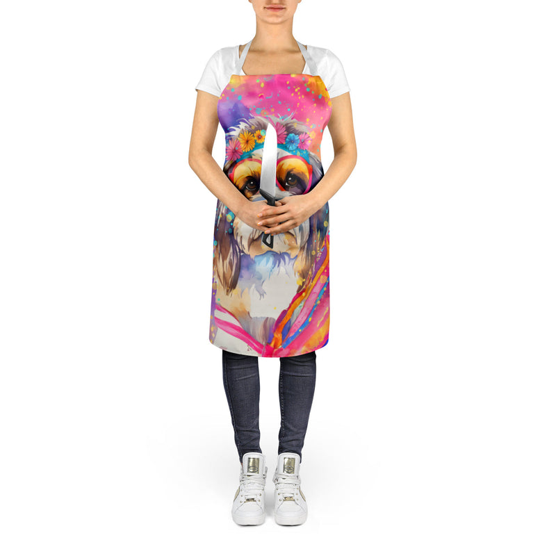 Shih Tzu Hippie Dawg Apron – Artist-Designed Kitchen, BBQ & Craft Apron