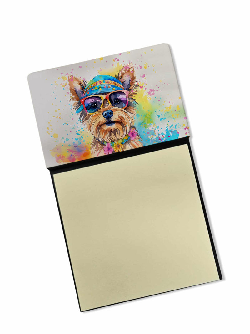 Yorkshire Terrier Hippie Dawg Sticky Note Holder