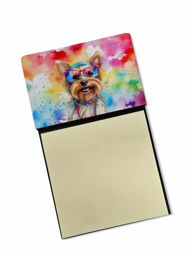 Yorkshire Terrier Hippie Dawg Sticky Note Holder