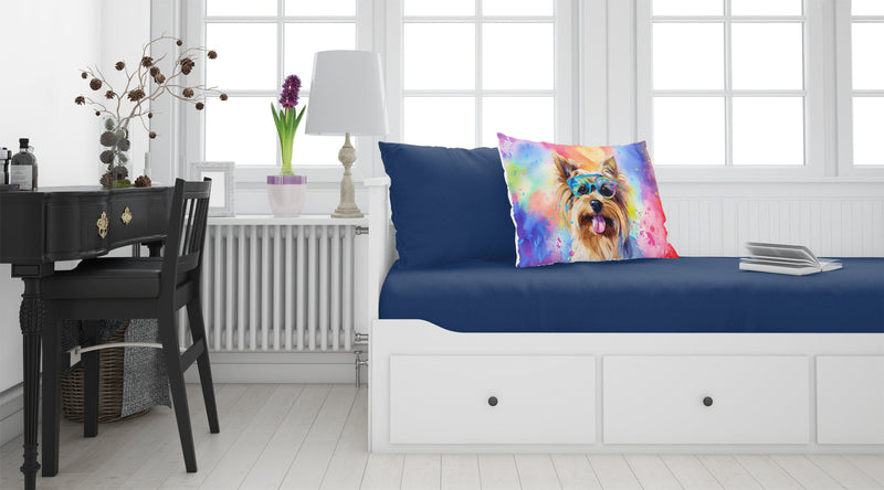 Yorkshire Terrier Hippie Dawg Standard Pillowcase