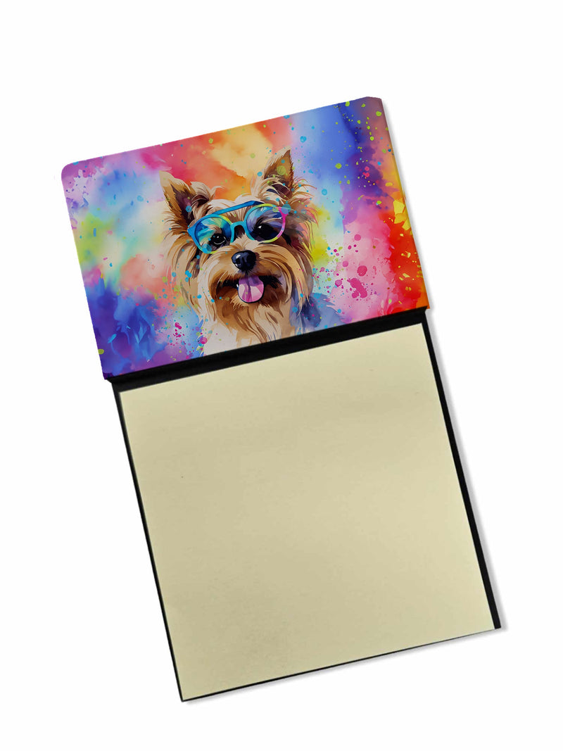 Yorkshire Terrier Hippie Dawg Sticky Note Holder