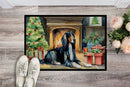 Afghan Hound Cozy Christmas Doormat - 18X27 Indoor / Outdoor Rug | Made in USA