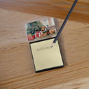 Airedale Terrier Cozy Christmas Sticky Note Holder- Refiilable Desk Accessory Note Pad