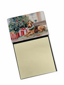 Airedale Terrier Cozy Christmas Sticky Note Holder- Refiilable Desk Accessory Note Pad
