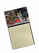 Alaskan Klee Kai Cozy Christmas Sticky Note Holder- Refiilable Desk Accessory Note Pad