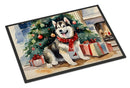 Alaskan Malamute Cozy Christmas Doormat - 18X27 Indoor / Outdoor Rug | Made in USA