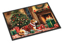 American Foxhound Cozy Christmas Doormat