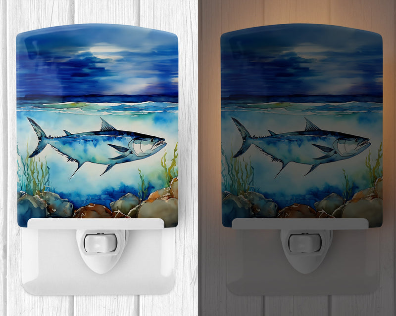 Bluefin Tuna Ceramic Night Light