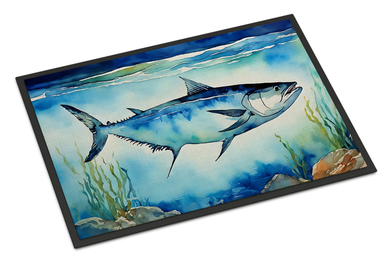 Bluefin Tuna Doormat - Large 24x36 – Indoor/Outdoor Floor Mat with Artistic Flair