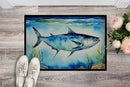 Bluefin Tuna Doormat - 18X27 Indoor / Outdoor Rug | Made in USA