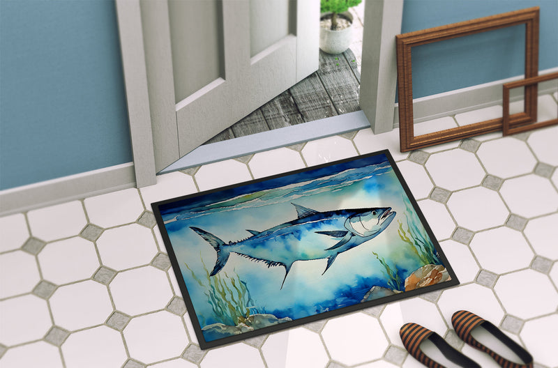Bluefin Tuna Doormat - 18X27 Indoor / Outdoor Rug | Made in USA