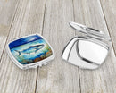 Bluefin Tuna Compact Mirror – Stylish Purse Mirror with Artistic Covers