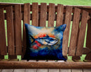 Bluefin Tuna Throw Pillow - 14x14 Decorative Pillow – Art for Your Home & Patio