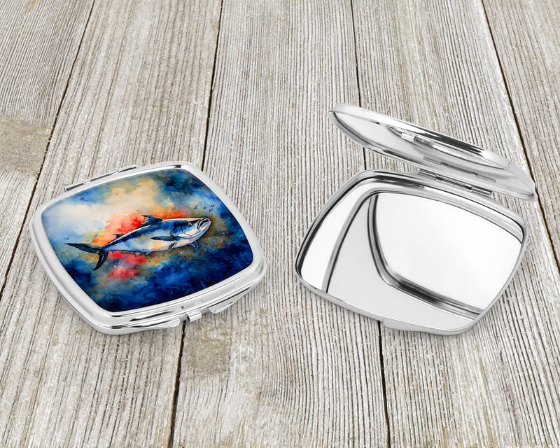 Bluefin Tuna Compact Mirror – Stylish Purse Mirror with Artistic Covers