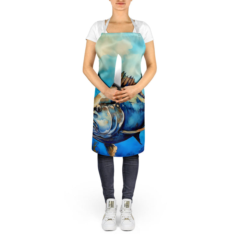 Bluefin Tuna Apron – Artist-Designed Kitchen, BBQ & Craft Apron