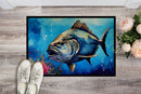 Bluefin Tuna Doormat - Large 24x36 – Indoor/Outdoor Floor Mat with Artistic Flair