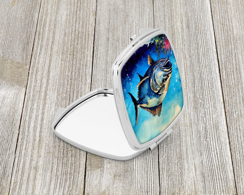 Bluefin Tuna Compact Mirror – Stylish Purse Mirror with Artistic Covers