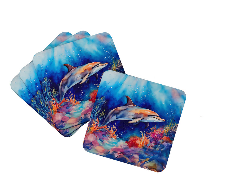 Dolphin Foam Coasters