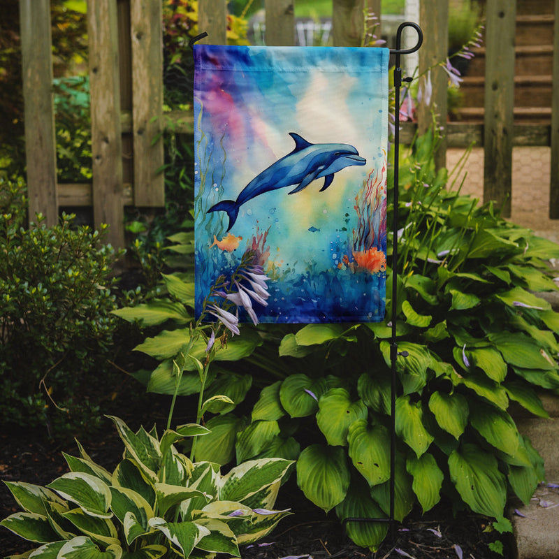 Dolphin Garden Flag – Outdoor Decorative Yard Flag