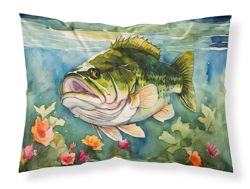 Largemouth Bass Standard Pillowcase