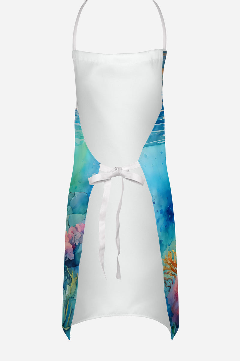 Manatee Apron – Artist-Designed Kitchen, BBQ & Craft Apron