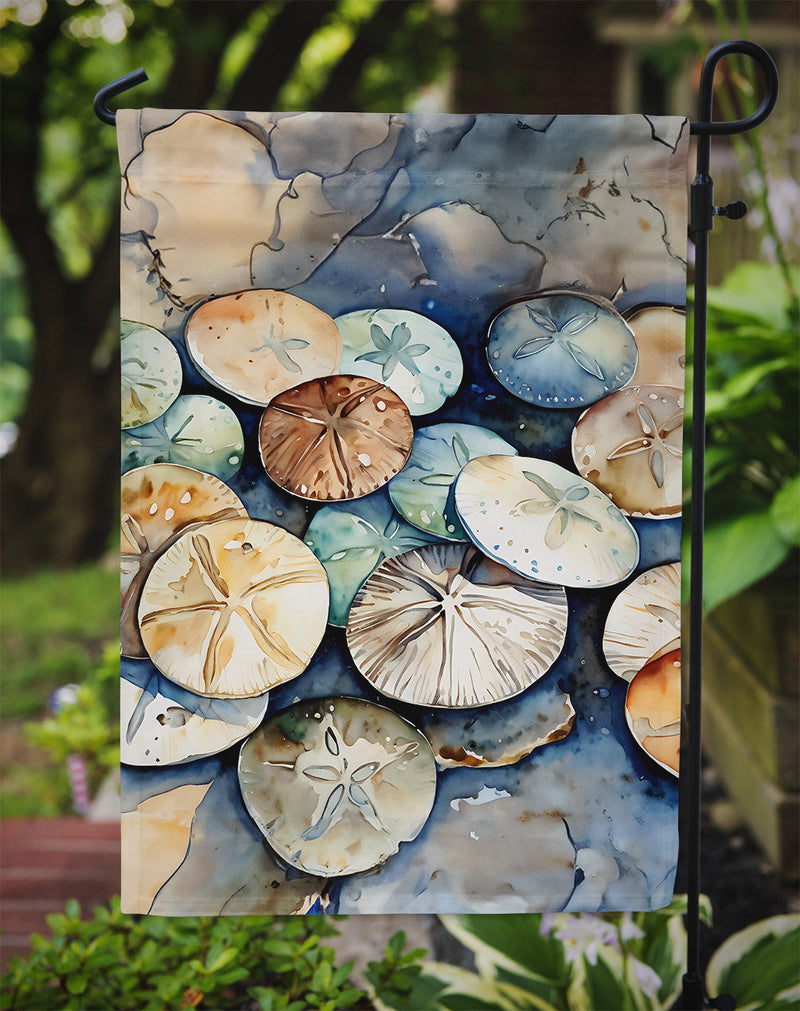 Sand Dollars Garden Flag – Outdoor Decorative Yard Flag
