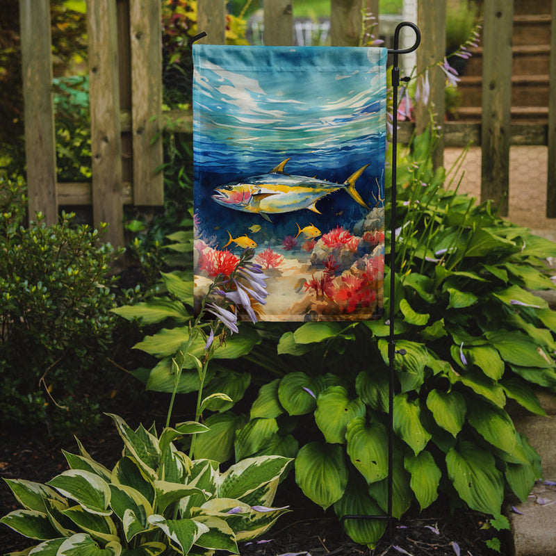 Yellowfin Tuna Garden Flag