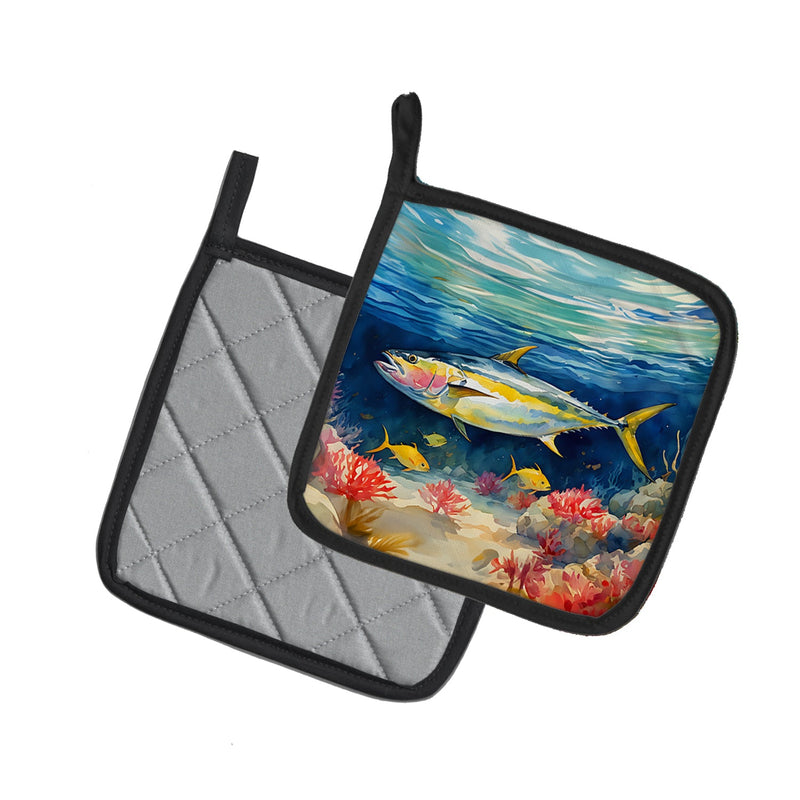 Yellowfin Tuna Pair of Pot Holders