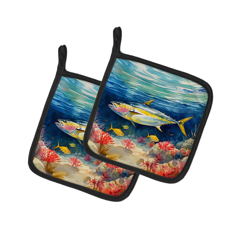 Yellowfin Tuna Pair of Pot Holders