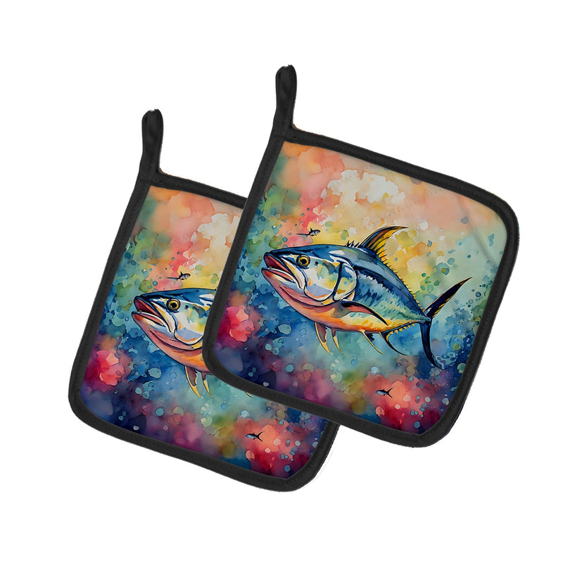 Yellowfin Tuna Pair of Pot Holders