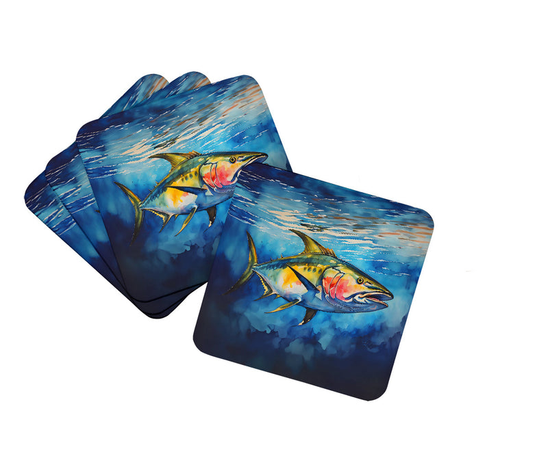 Yellowfin Tuna Foam Coasters