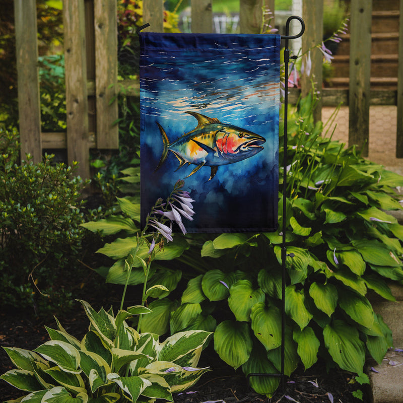 Yellowfin Tuna Garden Flag