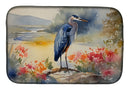 Blue Heron Dish Drying Mat