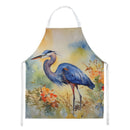 Blue Heron Apron – Artist-Designed Kitchen, BBQ & Craft Apron