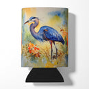 Blue Heron Can or Bottle Hugger