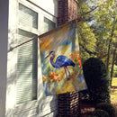 Blue Heron House Flag