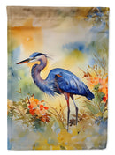 Blue Heron House Flag