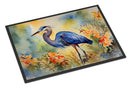 Blue Heron Doormat - Large 24x36 – Indoor/Outdoor Floor Mat with Artistic Flair