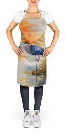 Blue Heron Apron – Artist-Designed Kitchen, BBQ & Craft Apron