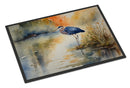 Blue Heron Doormat - Large 24x36 – Indoor/Outdoor Floor Mat with Artistic Flair