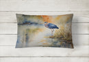 Blue Heron Throw Pillow