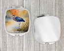 Blue Heron Compact Mirror – Stylish Purse Mirror with Artistic Covers