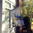 Blue Heron House Flag