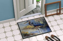 Blue Heron Doormat - Large 24x36 – Indoor/Outdoor Floor Mat with Artistic Flair