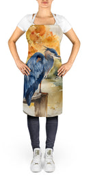 Blue Heron Apron – Artist-Designed Kitchen, BBQ & Craft Apron